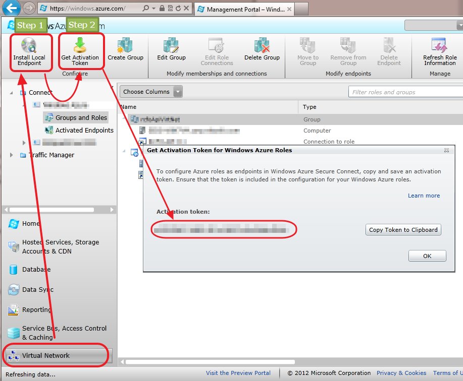 Setting up Azure Virtual Network Endpoints Setting up Azure Virtual Network Endpoints