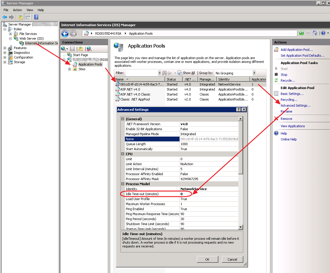 Prevent web process termination Prevent web process termination